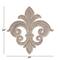 24&#x22; White French Themed Wood Wall D&#xE9;cor